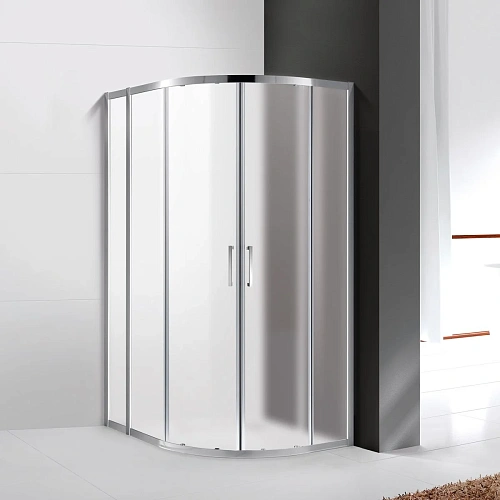 Душевой уголок CEZARES MOLVENO-RH-2-110/80-P-Cr 110x80см стекло рифленое, профиль хром Душевой уголок CEZARES MOLVENO-RH-2-110/80-P-Cr 110x80см стекло рифленое, профиль хром