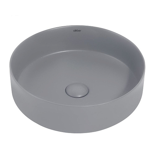 Раковина ABBER Bequem AC2109MG накладная, серая матовая Раковина ABBER Bequem AC2109MG накладная, серая матовая