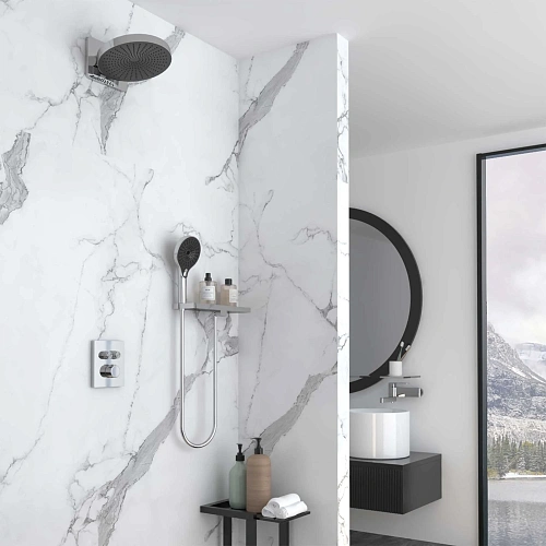 Душевая система Vincea Inspire VSFW-3I21MT1RCH встраиваемый, термостатический, двухрежимный, хром Душевая система Vincea Inspire VSFW-3I21MT1RCH встраиваемый, термостатический, двухрежимный, хром