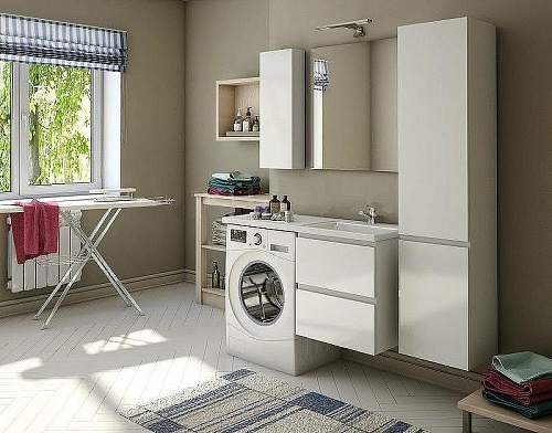 Тумба с раковиной Эстет Dallas Luxe ФР-00009672 1050х482 правая, подвесная 2 ящика Тумба с раковиной Эстет Dallas Luxe ФР-00009672 1050х482 правая, подвесная 2 ящика