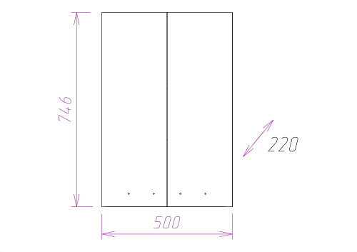 Шкаф Onika КРЕДО 50 305001 Шкаф Onika КРЕДО 50 305001