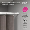 Карниз для ваны IDDIS Elegante (SRW0120i14) 110-200 см, белый матовый Карниз для ваны IDDIS Elegante (SRW0120i14) 110-200 см, белый матовый