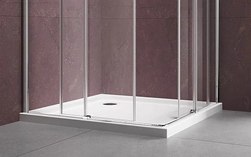 Душевой уголок Vincea Dice VSS-4D100CL, 1000x1000, хром, стекло прозрачное Душевой уголок Vincea Dice VSS-4D100CL, 1000x1000, хром, стекло прозрачное