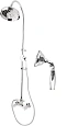 Душевая система CEZARES LORD-CD-01-M Душевая система CEZARES LORD-CD-01-M