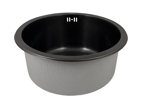 Кухонная мойка Kaiser KSM-4302 43x43x17,8 графит Кухонная мойка Kaiser KSM-4302 43x43x17,8 графит