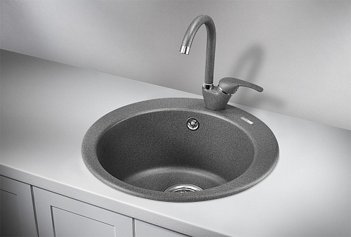 Кухонная мойка Granula 4801, ГРАФИТ (ЧЁРНО-СЕРЫЙ), кварц 475 Кухонная мойка Granula 4801, ГРАФИТ (ЧЁРНО-СЕРЫЙ), кварц 475