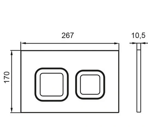 Инсталляция для унитаза BETTOSERB SAVA SLIM SUPERIOR SES40006473 с клавишей смыва SMART хром Инсталляция для унитаза BETTOSERB SAVA SLIM SUPERIOR SES40006473 с клавишей смыва SMART хром