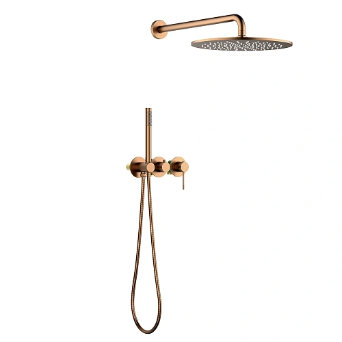 Душевая система встроенная Timo Saona SX-2349/19SM встраиваемая, розовое золото Душевая система встроенная Timo Saona SX-2349/19SM встраиваемая, розовое золото