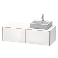 Тумба под раковину Duravit XSquare XS4903R2222 140 см белая глянцевый Тумба под раковину Duravit XSquare XS4903R2222 140 см белая глянцевый