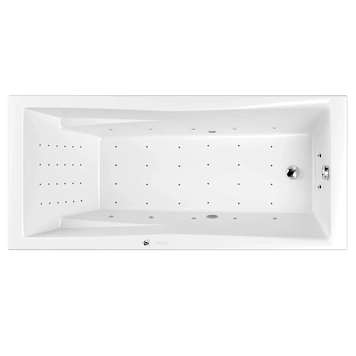 Акриловая ванна WHITECROSS Palace 170x75 "NANO" хром гидромассажная 0104.170075.100.NANO.CR Акриловая ванна WHITECROSS Palace 170x75 "NANO" хром гидромассажная 0104.170075.100.NANO.CR