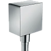 Шланговое подключение Hansgrohe FixFit Square с клапаном обратного тока 26455000