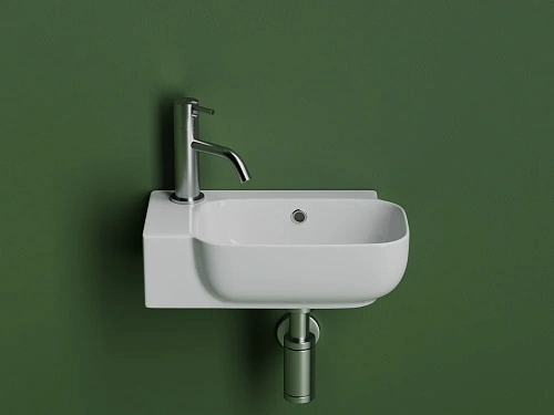 Раковина Ceramica Nova ELEMENT CN6074R белый подвесная Раковина Ceramica Nova ELEMENT CN6074R белый подвесная