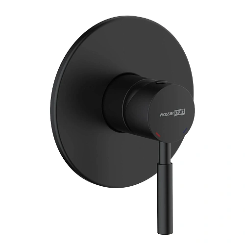 Смеситель для душа WasserKRAFT Gollach 3351 черный Смеситель для душа WasserKRAFT Gollach 3351 черный