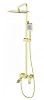 Душевая система Wonzon &amp; Woghand брашированное золото (WW-88739009-BG)