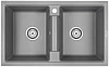 Кухонная мойка Paulmark ZWILLING PM238150-GRM PM238150-GRM кварцевая серый металлик