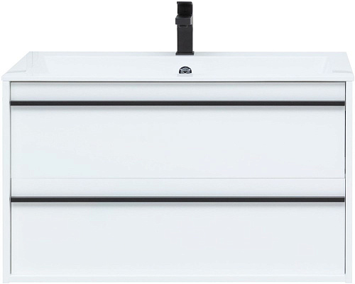 Тумба под раковину Aquanet Lino 90 белый матовый 00253904 Тумба под раковину Aquanet Lino 90 белый матовый 00253904