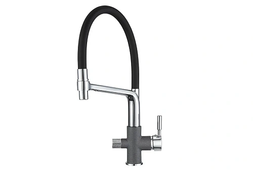 Смеситель для кухни Granula 0075, ГРАФИТ Смеситель для кухни Granula 0075, ГРАФИТ