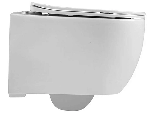 Унитаз подвесной Vincea Evo VT1-34S белый, ультратонкое сиденье soft-close Унитаз подвесной Vincea Evo VT1-34S белый, ультратонкое сиденье soft-close