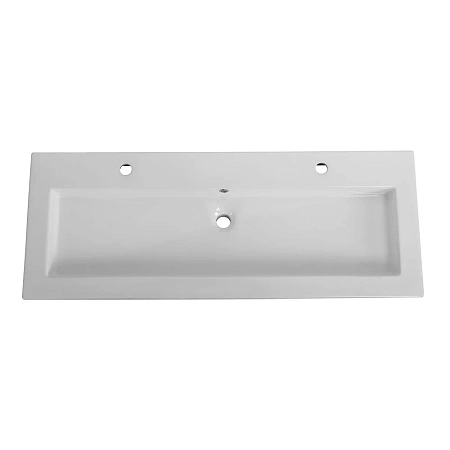 Раковина CEZARES CZR-8070-120-1-2 белый 1210x460 керамика Раковина CEZARES CZR-8070-120-1-2 белый 1210x460 керамика