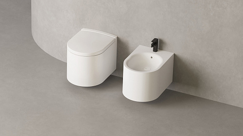 Унитаз подвесной Salini GEMELLI 240121KM S-Stone с крышкой микролифт Унитаз подвесной Salini GEMELLI 240121KM S-Stone с крышкой микролифт