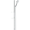 Душевой гарнитур Hansgrohe Raindance Select S 120 3jet со штангой 150 см и мыльницей 27646400, белый Душевой гарнитур Hansgrohe Raindance Select S 120 3jet со штангой 150 см и мыльницей 27646400, белый