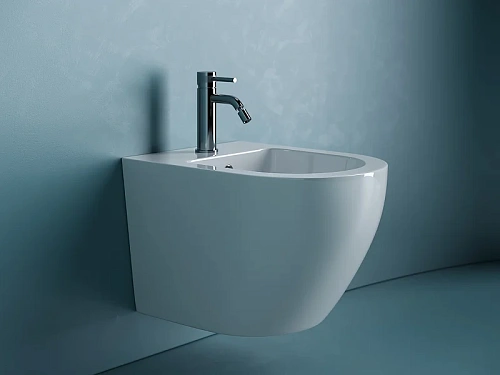 Биде подвесное Ceramica Nova UNO CN11002 белый Биде подвесное Ceramica Nova UNO CN11002 белый