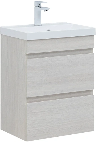 Тумба под раковину Aquanet Нота New 50 дуб холден 00334202 подвесная Тумба под раковину Aquanet Нота New 50 дуб холден 00334202 подвесная