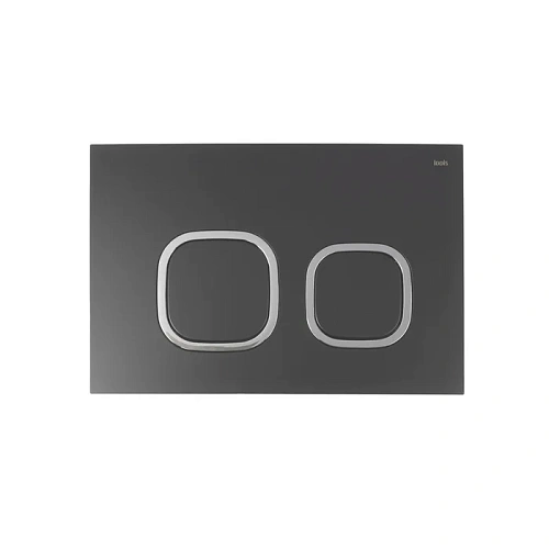 Клавиша смыва IDDIS Unifix (UNIS4BCi77) универсальная, черная 004 Клавиша смыва IDDIS Unifix (UNIS4BCi77) универсальная, черная 004