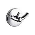 Крючок NOFER Monaco 16370.B двойной малый Крючок NOFER Monaco 16370.B двойной малый