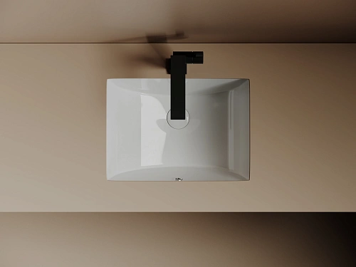 Раковина встраиваемая Ceramica Nova Era CN15002 460x348x213 мм, белый Раковина встраиваемая Ceramica Nova Era CN15002 460x348x213 мм, белый