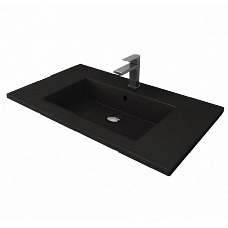 Раковина CeraStyle Ibiza 91 черный антрацит (мат) 050409-u97-01 Раковина CeraStyle Ibiza 91 черный антрацит (мат) 050409-u97-01