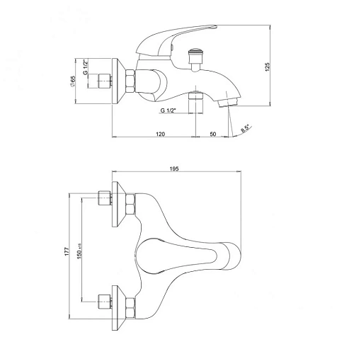 Душевая перегородка Paini PAINI-WalkIN90G 90x195 рисунок решетка Душевая перегородка Paini PAINI-WalkIN90G 90x195 рисунок решетка