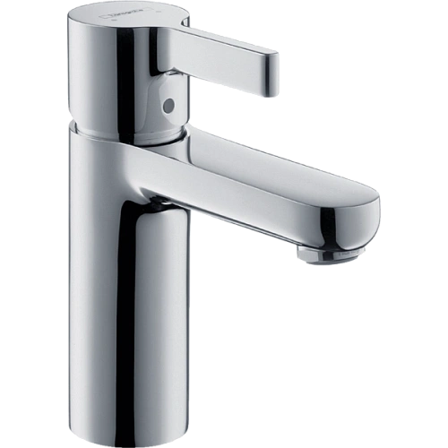 Смеситель для раковины Hansgrohe Metris S, LowFlow 3,5 л / мин, со сливным гарнитуром 31063000, хром Смеситель для раковины Hansgrohe Metris S, LowFlow 3,5 л / мин, со сливным гарнитуром 31063000, хром