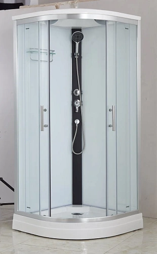 Душевая кабина Timo Imwei XDL-09B 90х90 стекло прозрачное, профиль хром Душевая кабина Timo Imwei XDL-09B 90х90 стекло прозрачное, профиль хром