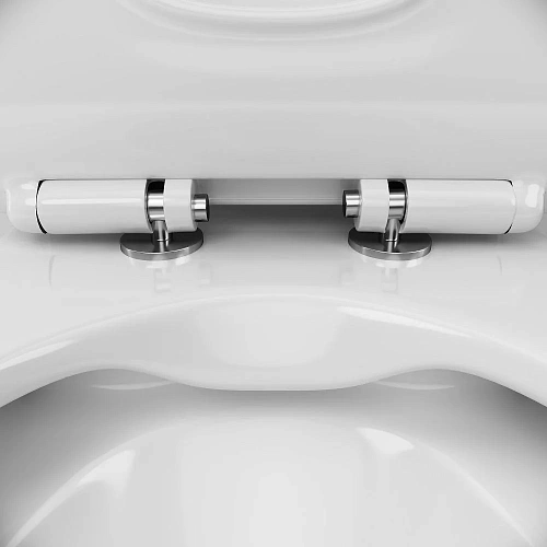 Унитаз напольный AM.PM Sense C748600SC безободковый с сиденьем микролифт Унитаз напольный AM.PM Sense C748600SC безободковый с сиденьем микролифт