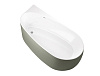 Картинка анонса товара «акриловая ванна allen brau priority 170x80 2.31002.20/cgm белый глянец/цементно-серый»
