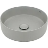 Раковина AQUAme AQM5012 накладная круглая, цвет светло-серый матовый 355x355x120 AQM5012MFG Раковина AQUAme AQM5012 накладная круглая, цвет светло-серый матовый 355x355x120 AQM5012MFG
