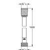 Душевой шланг GROHE Relexaflex 1500 мм, белый (28151L01) Душевой шланг GROHE Relexaflex 1500 мм, белый (28151L01)