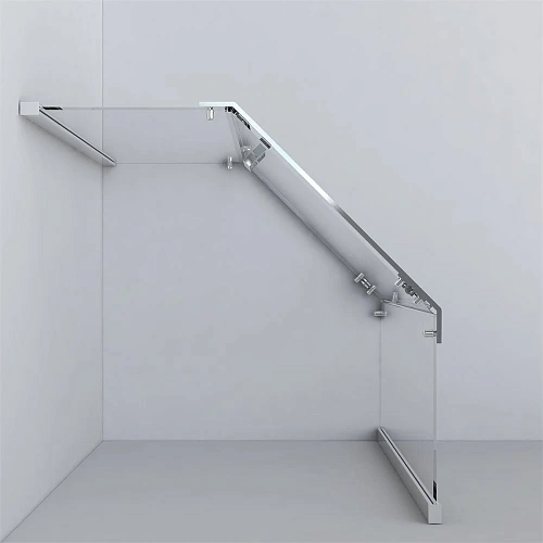 Душевой уголок Vincea Stresa VSP-1S100CH, 1000x1000, хром, стекло шиншилла Душевой уголок Vincea Stresa VSP-1S100CH, 1000x1000, хром, стекло шиншилла