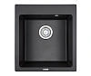 Кухонная мойка Granula 4651, ЧЁРНЫЙ, кварц 465x510