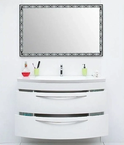 Тумба под раковину De Aqua Лонг 120 белый 00187921 Тумба под раковину De Aqua Лонг 120 белый 00187921