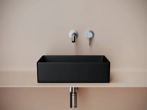Раковина Ceramica Nova ELEMENT CN6069MB черный матовый накладная Раковина Ceramica Nova ELEMENT CN6069MB черный матовый накладная