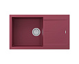 Картинка анонса товара «кухонная мойка paulmark extensio 86 pm988650-me, merlot, 860х500 мм»