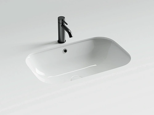 Раковина встраиваемая Ceramica Nova Era CN15007 610x405x190мм, белый Раковина встраиваемая Ceramica Nova Era CN15007 610x405x190мм, белый