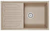 Кухонная мойка Granula 8601, ПЕСОК, кварц 860х500