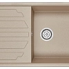 Кухонная мойка Granula 8601, ПЕСОК, кварц 860х500 Кухонная мойка Granula 8601, ПЕСОК, кварц 860х500