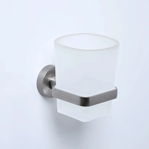 Стакан WasserKRAFT Tauber K-64428 никель Стакан WasserKRAFT Tauber K-64428 никель