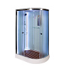 Картинка анонса товара «душевая кабина dto d102s led l (d102slled) 120x80 см»