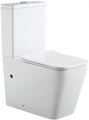 Чаша напольного унитаза Aquanet Rimless Tavr 2.0 C1 LX-2905 с сиденьем Чаша напольного унитаза Aquanet Rimless Tavr 2.0 C1 LX-2905 с сиденьем