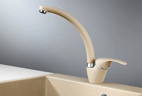 Смеситель для кухни Granula 2024, ПЕСОК Смеситель для кухни Granula 2024, ПЕСОК